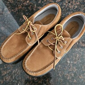 Hammacher Schlemmer Walk On Air Boat Shoes - US sz 11